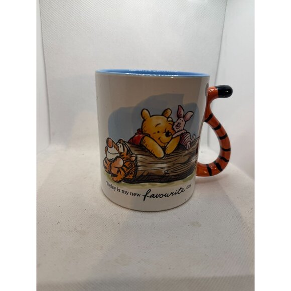 Winnie The Pooh & Friends Ceramic Mug With Tiger Handle 20 Oz Disney - Picture 3 of 6